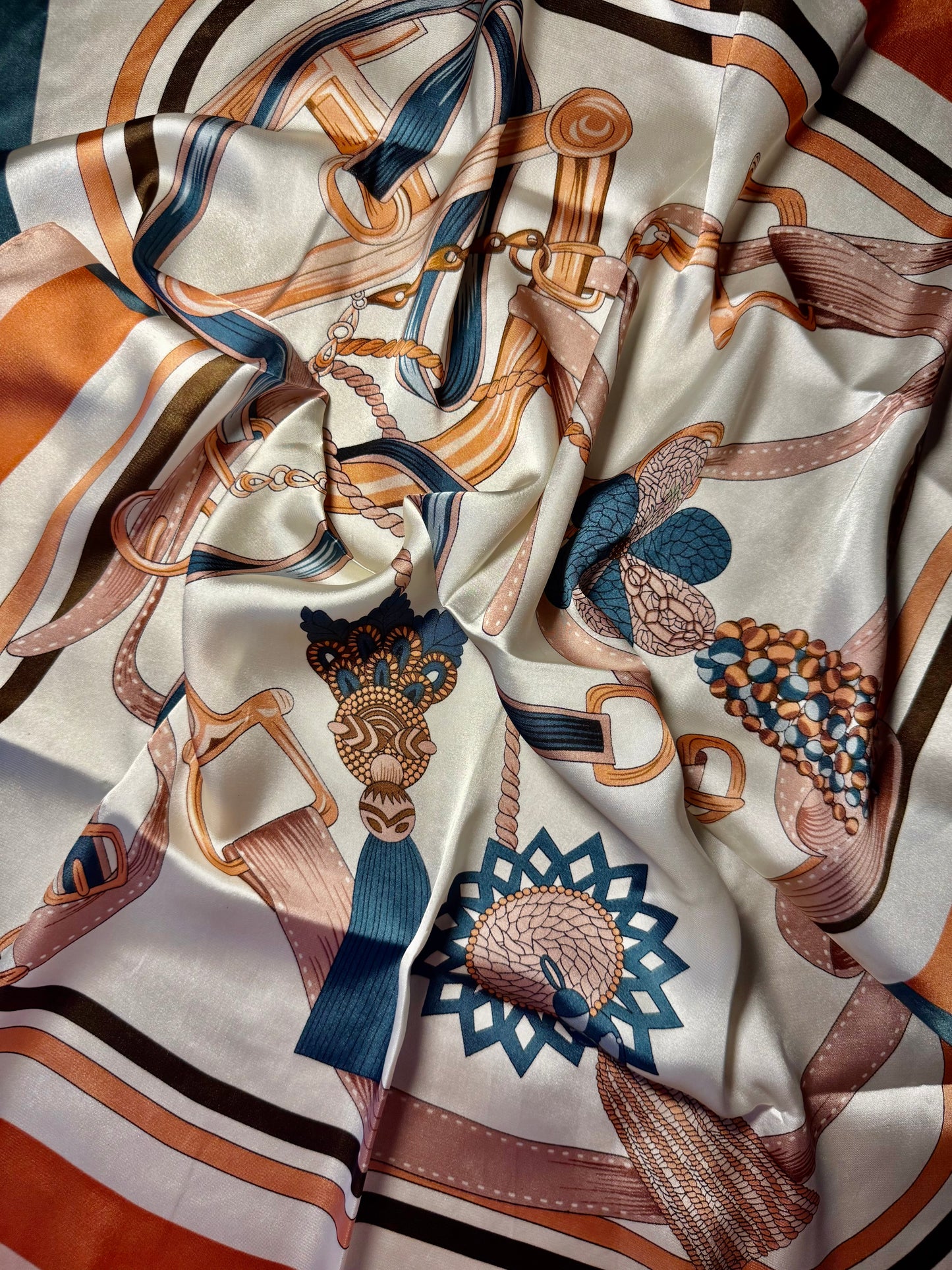Equestrian Estate Silk Scarf