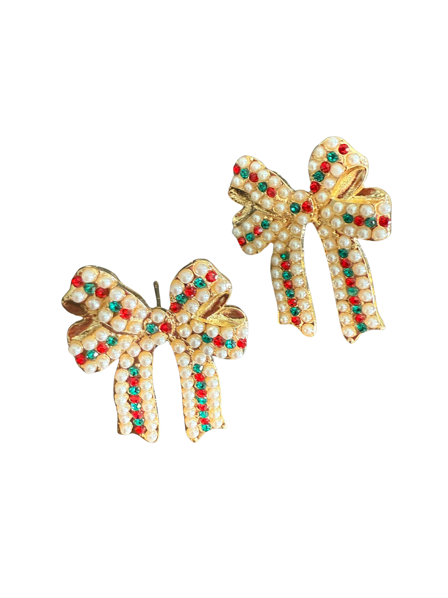 Christmas Bow earrings