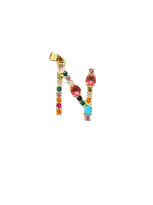 the “N” jeweled pendant