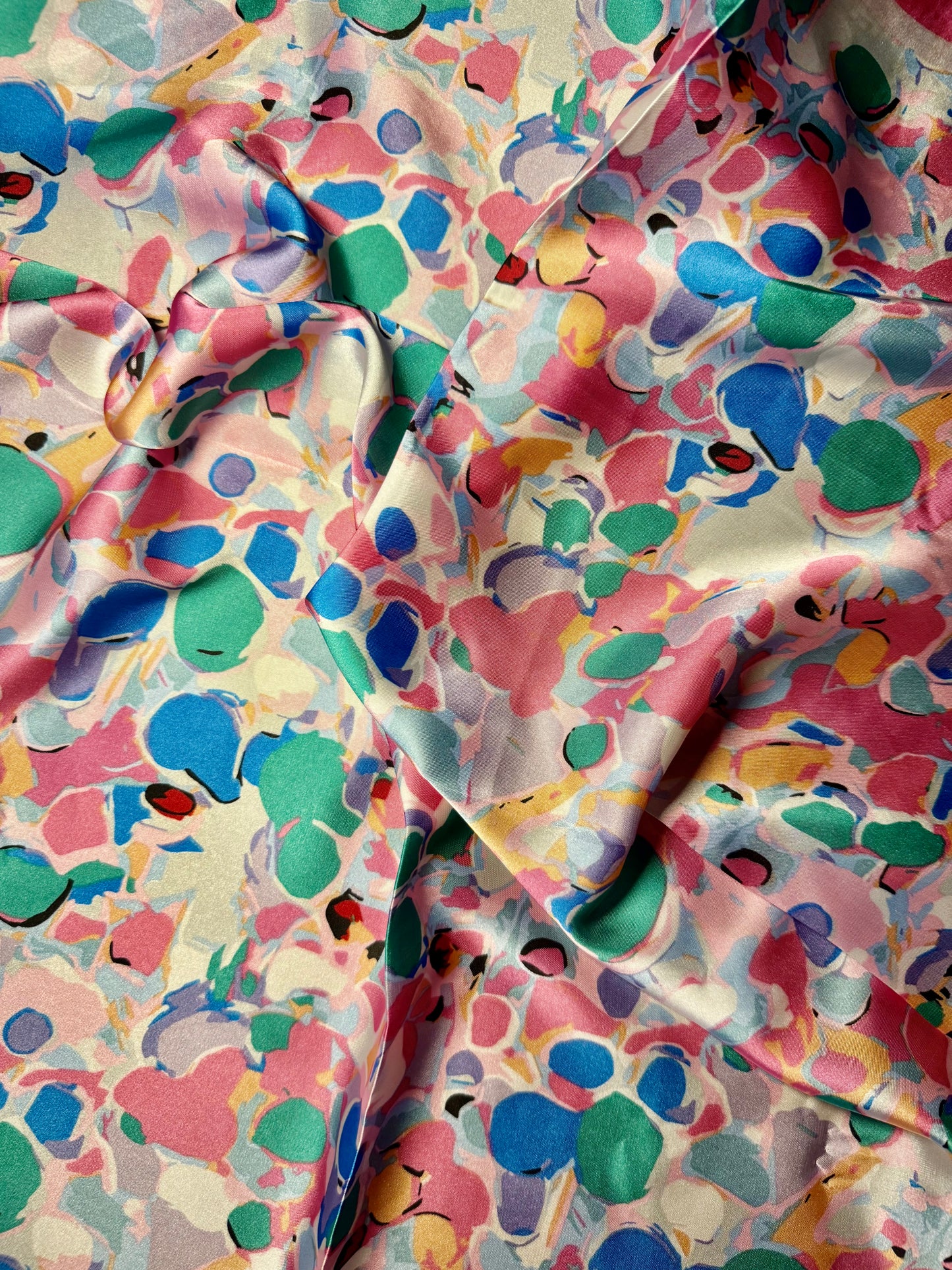 Confetti Coast Satin Scarf