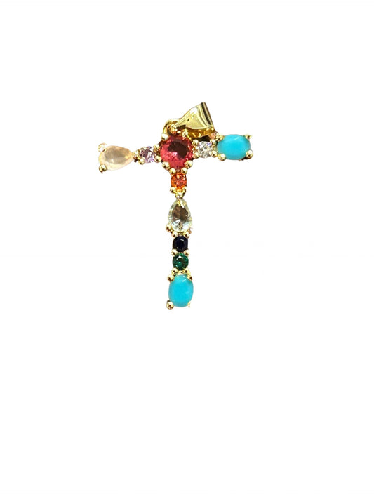 the “T” jeweled pendant