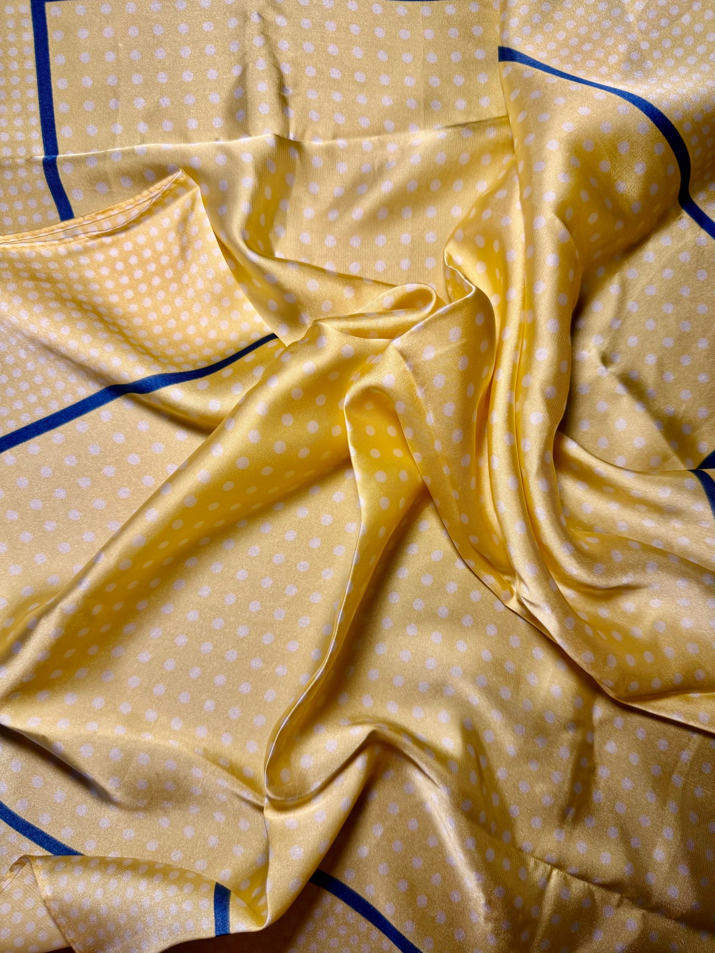 Lemon Drop Satin Scarf