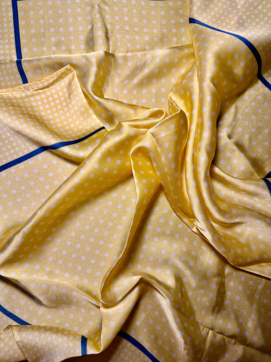 Lemon Drop Satin Scarf