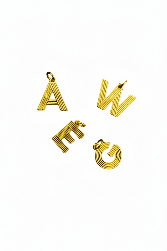 Groovy Gold Letters