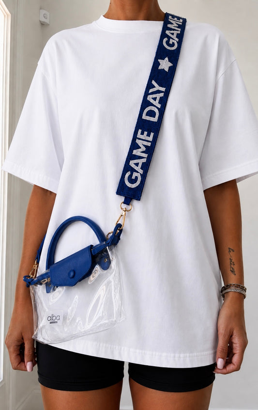 Blue Stadium Bag