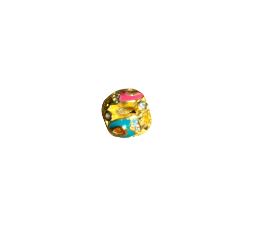 Enamel Spacer Bead