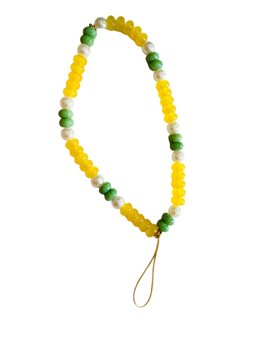 Lemon Phone Wristlet
