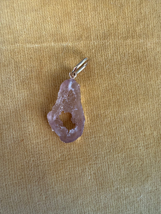Blush Agate pendant