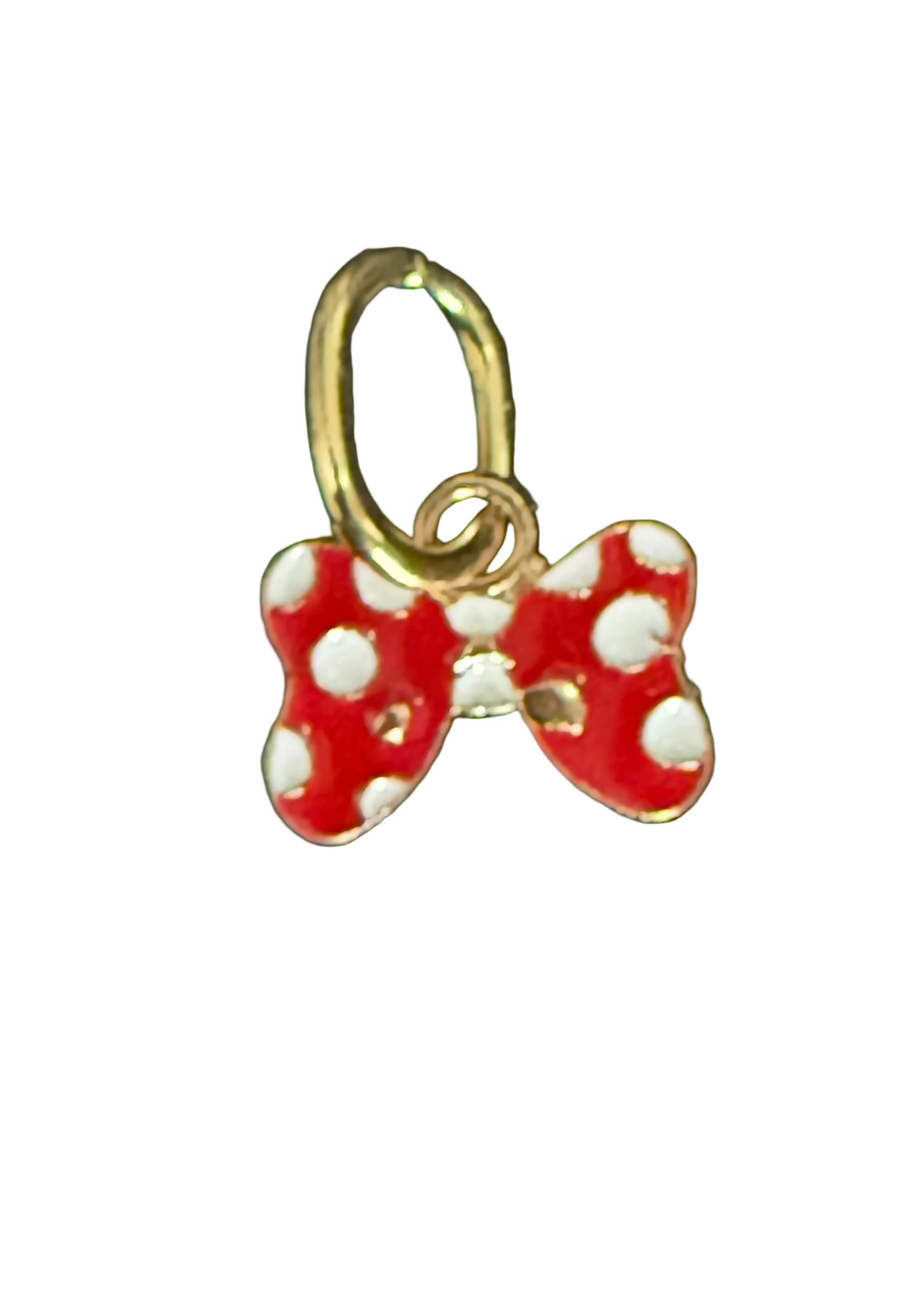 Polka dot bow