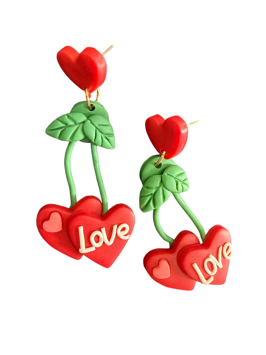 Cherry earrings