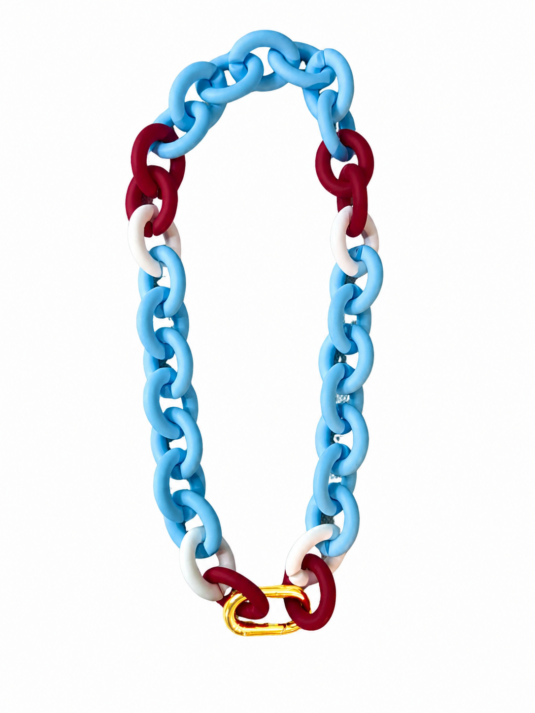 Red + Blue round chain