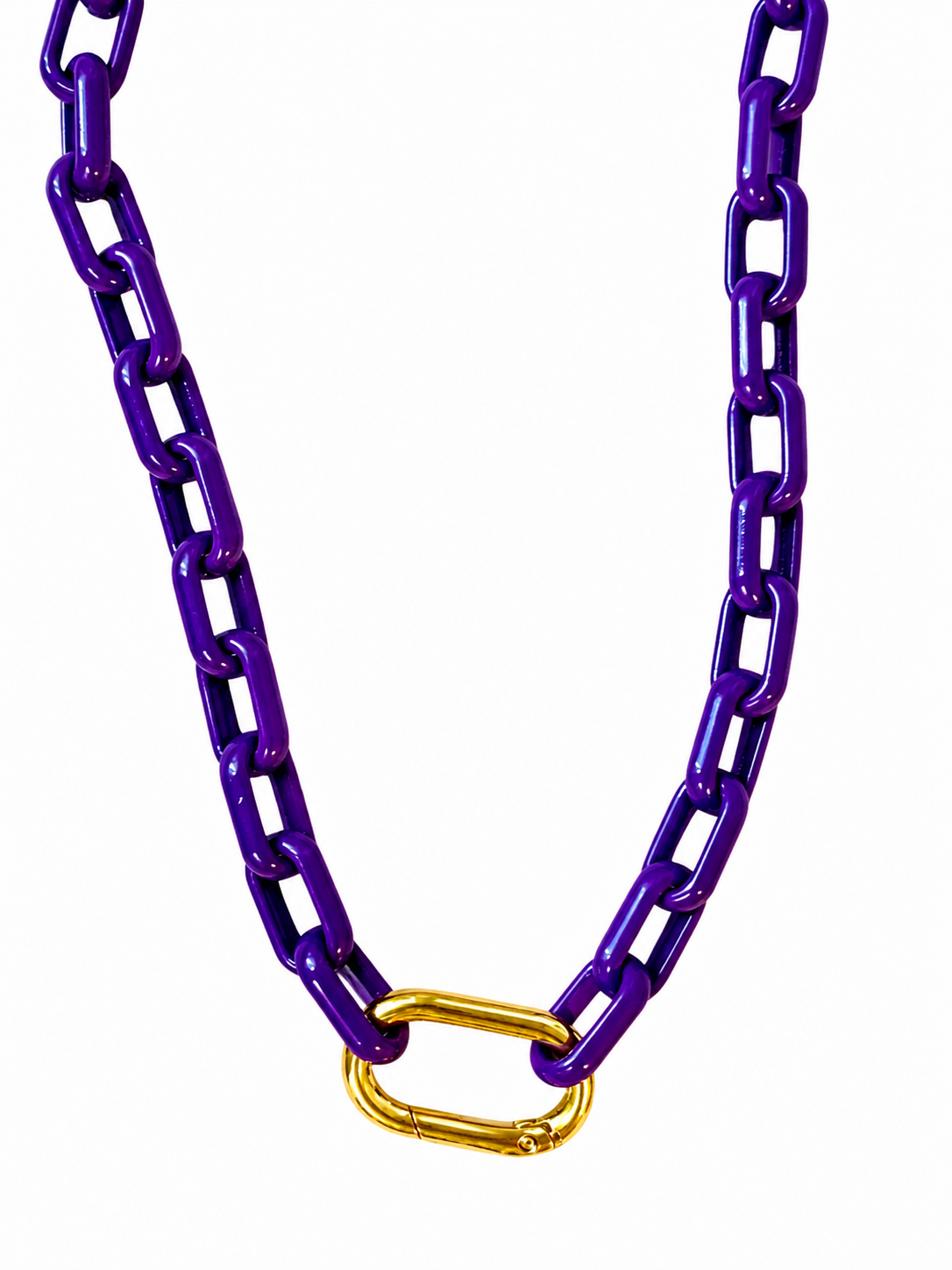 Purple enamel chain