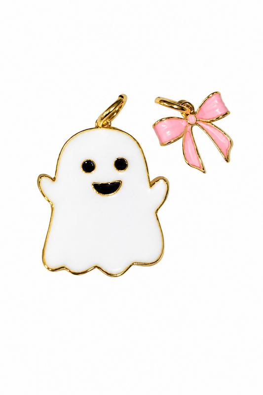 Cutie Ghost charm duo