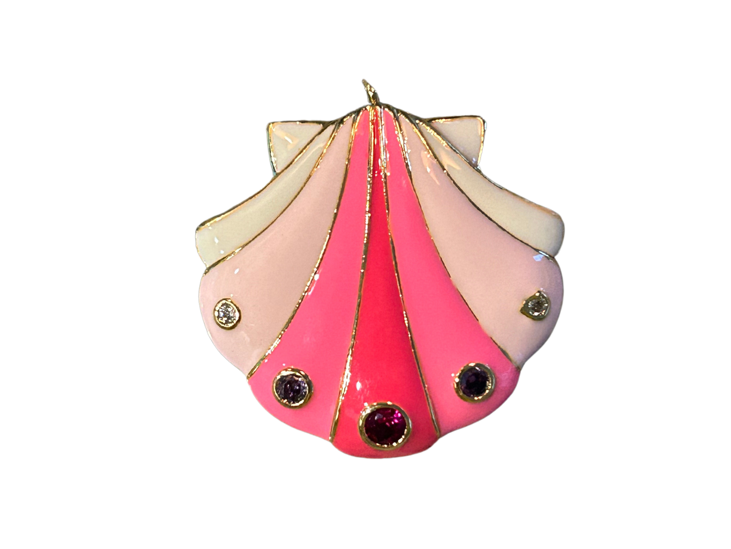 the Cacy pendant [in hot pink]