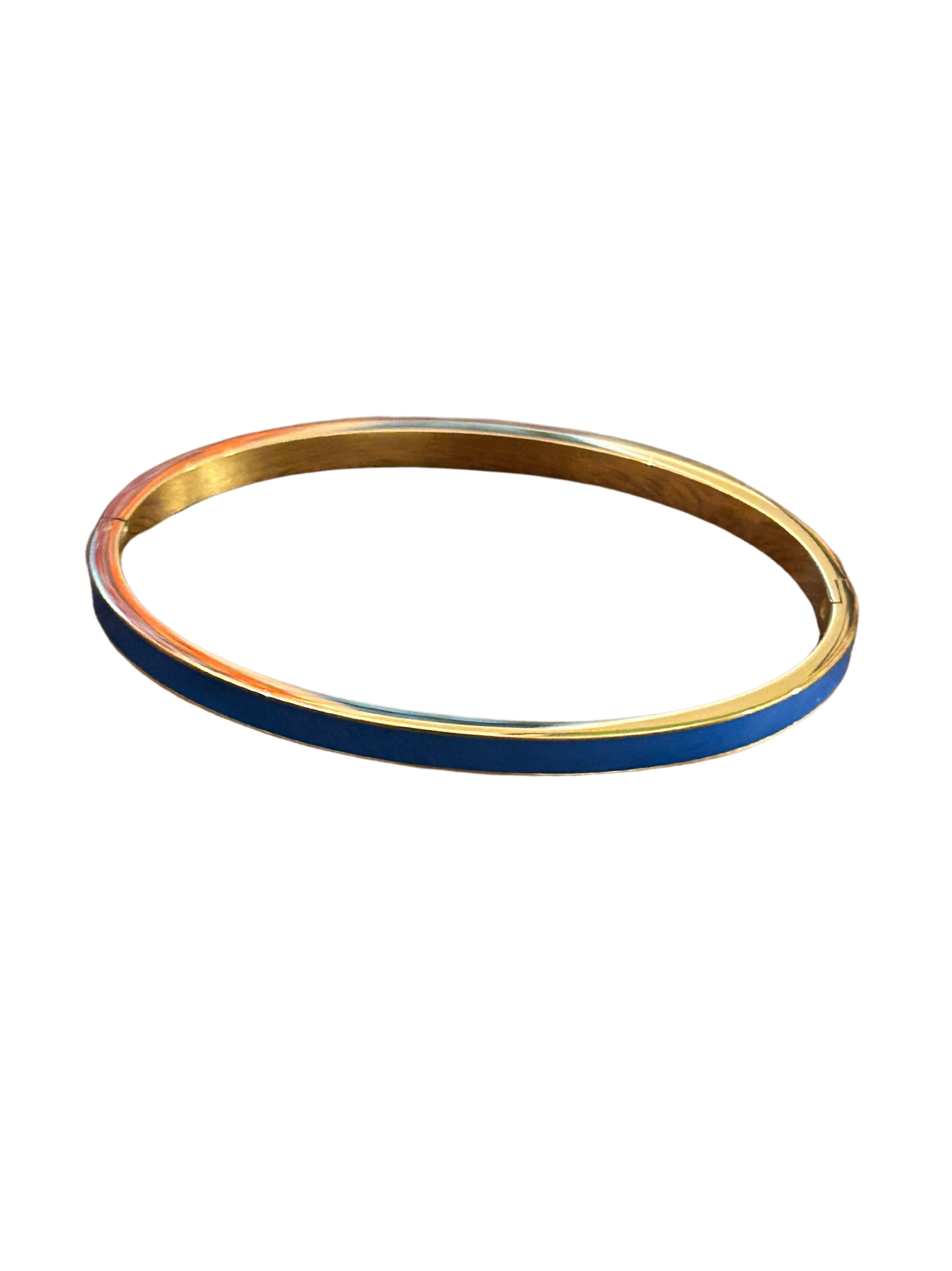 thin Royal + Gold Bangle