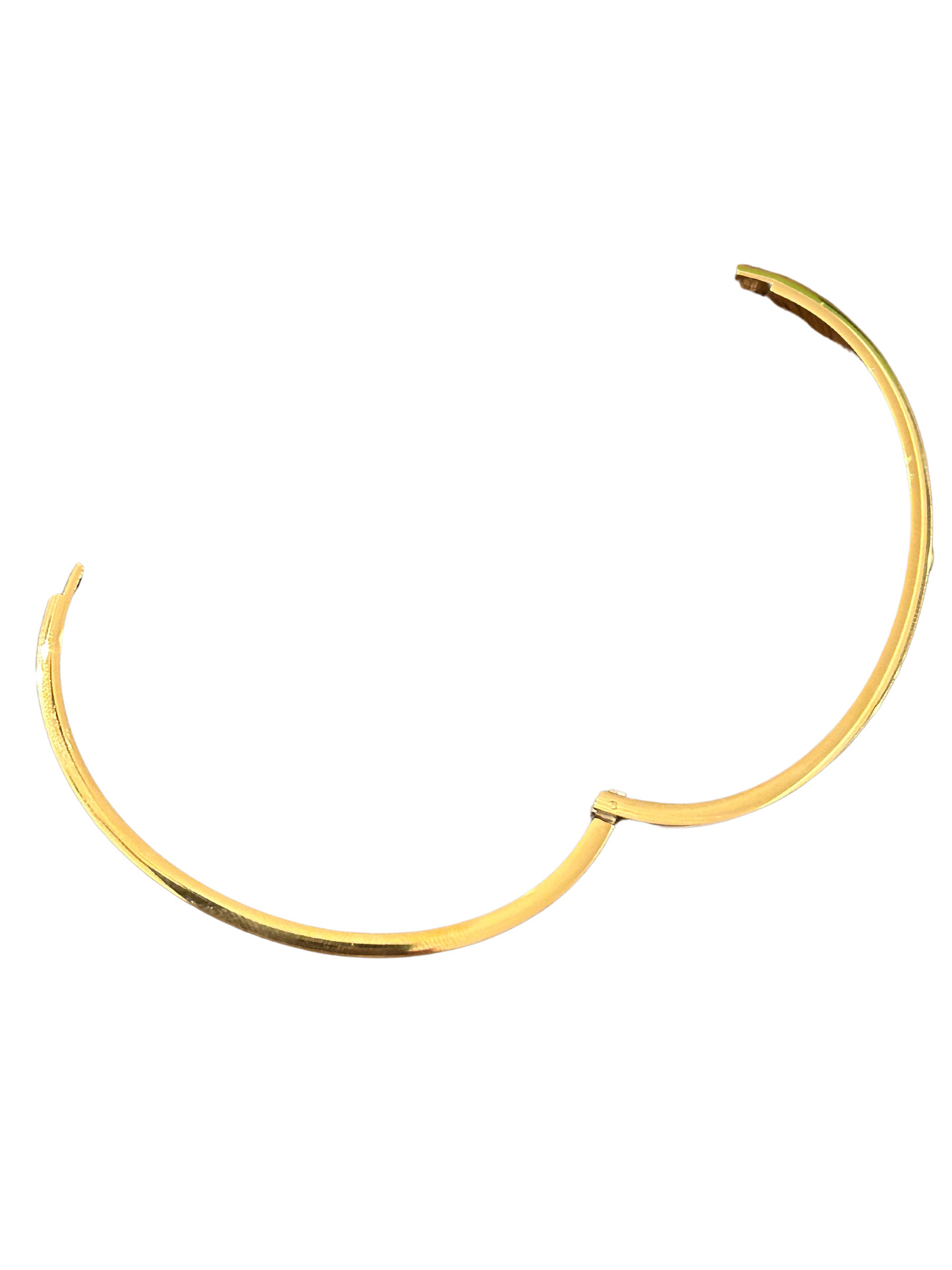 Bubblegum + Gold Bangle