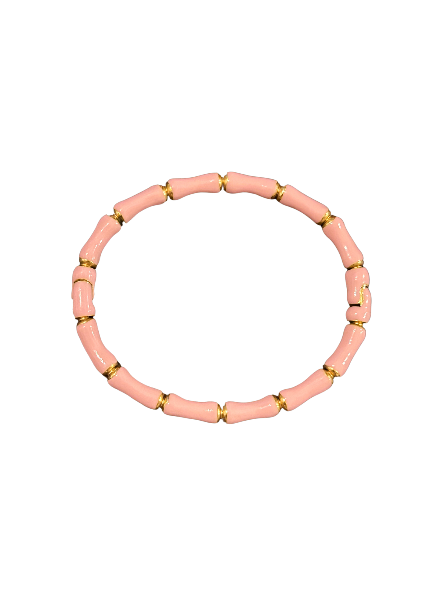 Pale Pink Bamboo Bangle