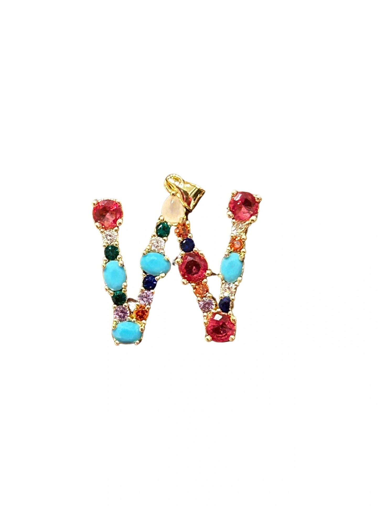 the “W” jeweled pendant