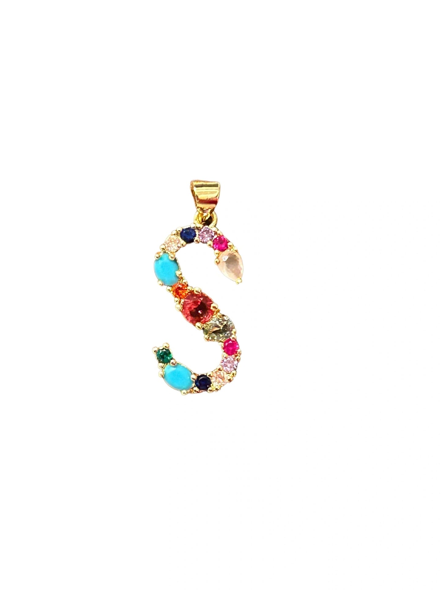 the “S” jeweled pendant