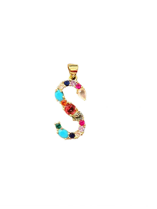 the “S” jeweled pendant