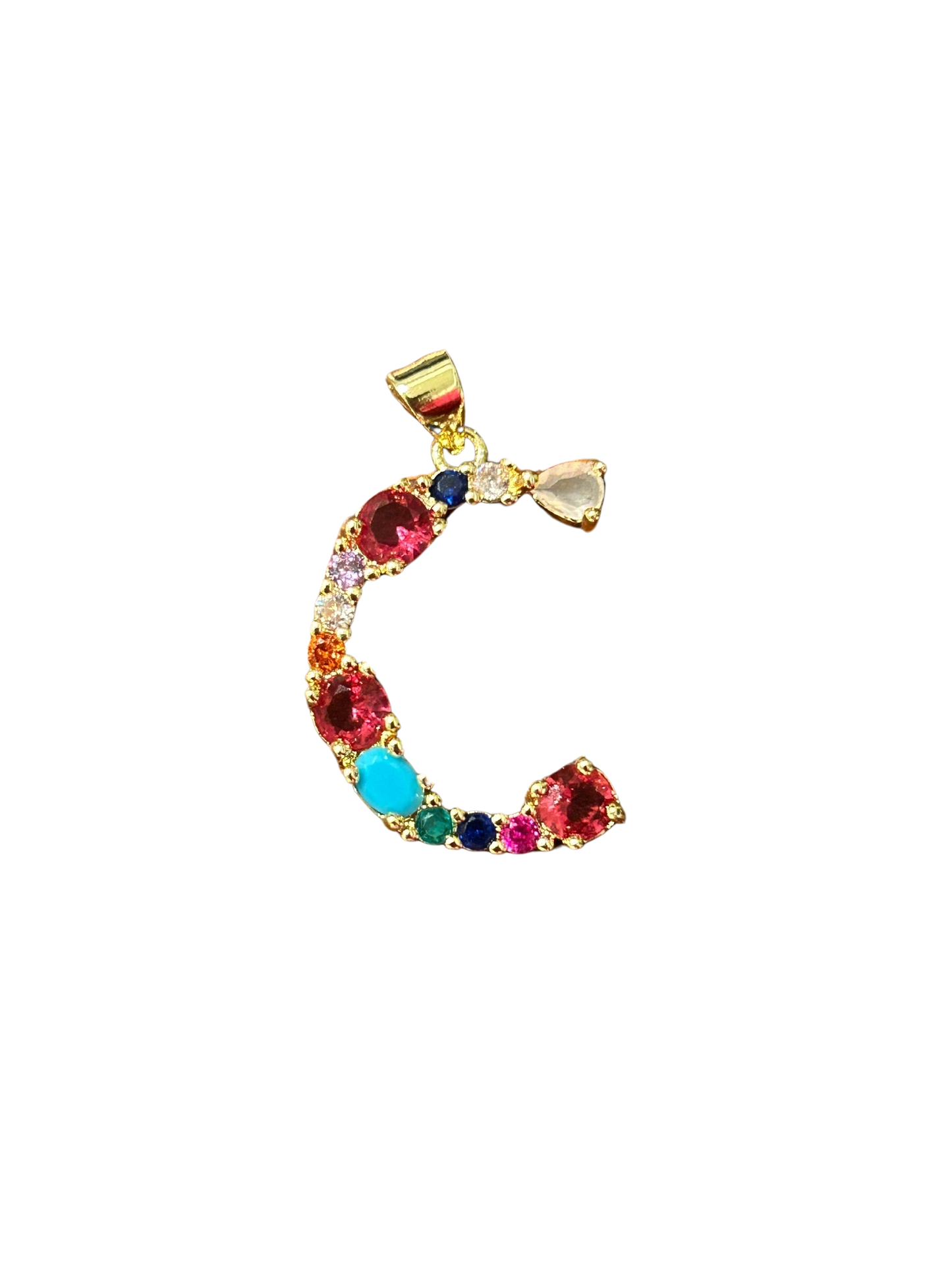 the “C” jeweled pendant