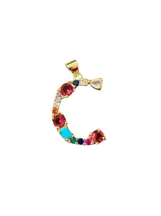 the “C” jeweled pendant